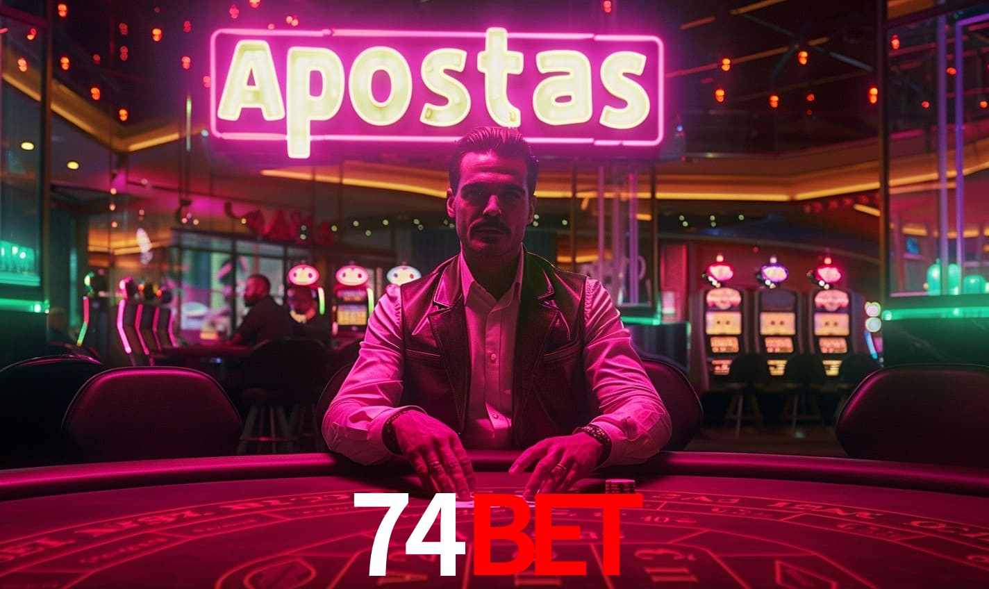 Interface do App 74BET